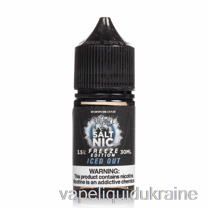 Vape Liquid Ukraine Freeze - Iced Out Salts - Ruthless - 30mL 50mg
